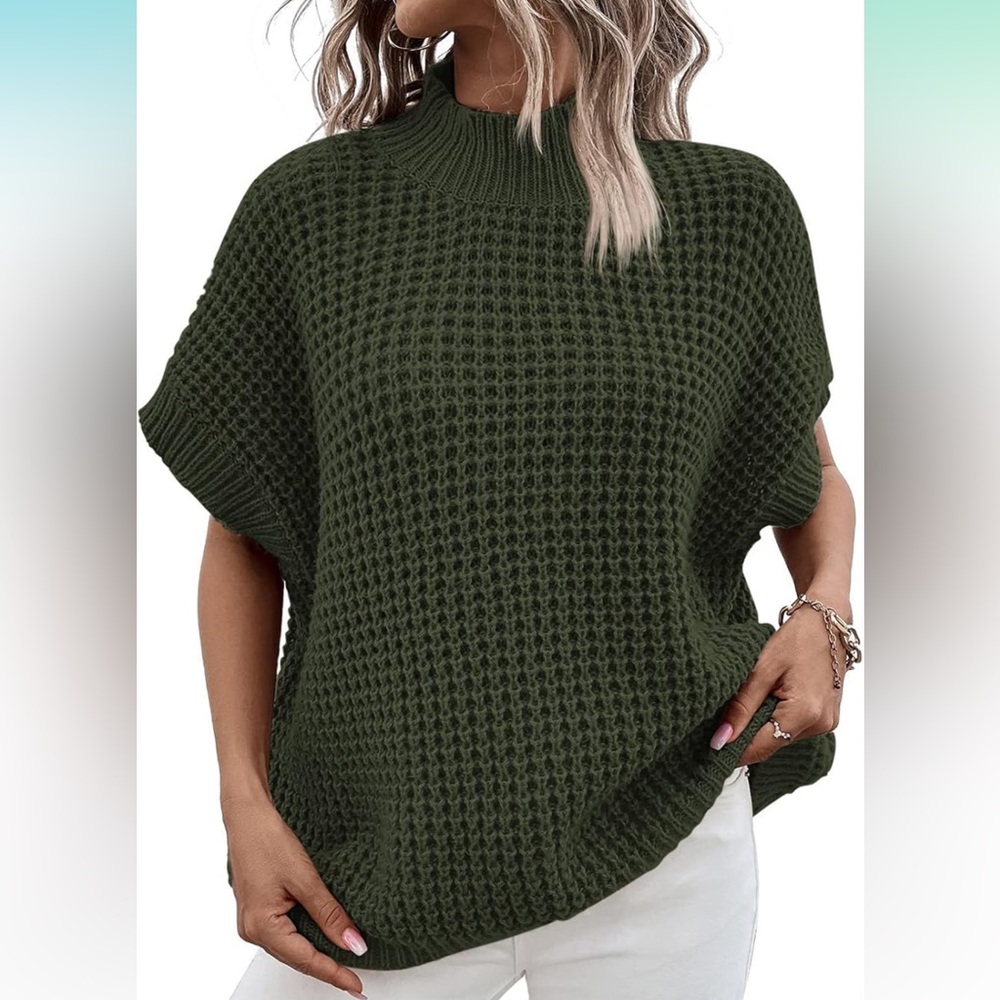 Black Women's Knit Sweater Vest